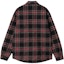Lookbook Carhartt WIP Kemeja Lengan Panjang Butang Longgar Corak Kotak Hitam I032212-1P5-XX