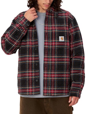 Carhartt WIP Kemeja Lengan Panjang Butang Longgar Corak Kotak Hitam I032212-1P5-XX Purchase Carhartt WIP Kemeja Lengan Panjang Butang Longgar Corak Kotak Hitam I032212-1P5-XX