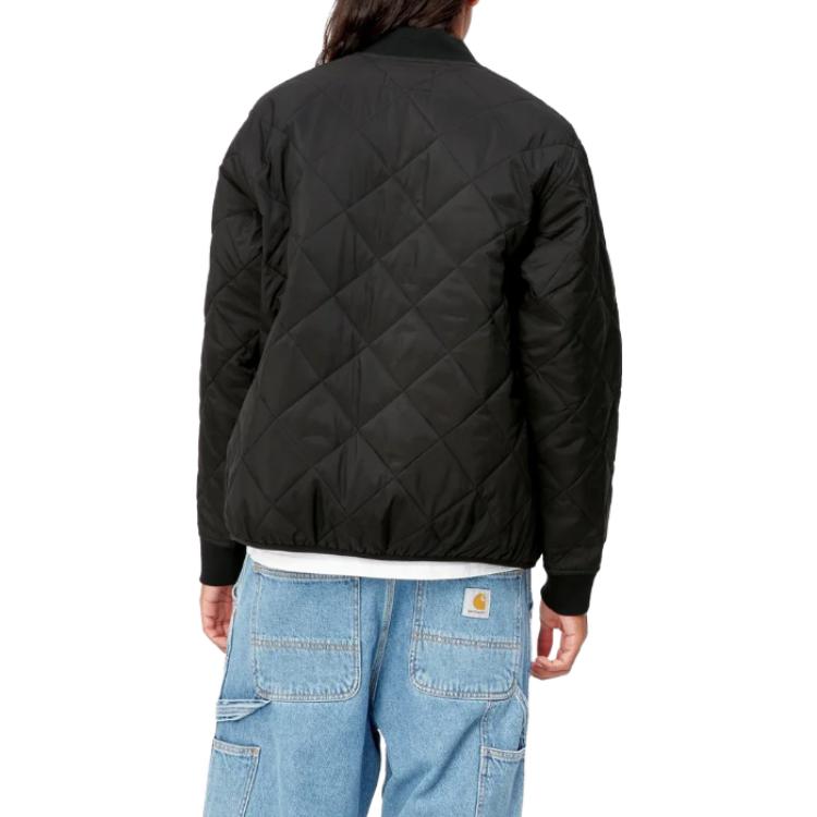 Shop Chaqueta Carhartt WIP Negra de Manga Larga y Cierre Abotonado. I029461-89-XX