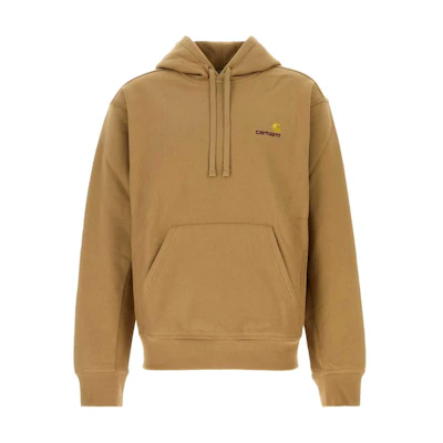 Carhartt WIP Brown Drawstring Hoodie Long Sleeve Pullover. I028279-2FS-XX