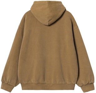 カーハート WIP ブラウン 無地 ジップアップ パーカー ジャケット. I029524 Lookbook カーハート WIP ブラウン 無地 ジップアップ パーカー ジャケット. I029524