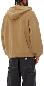 カーハート WIP ブラウン 無地 ジップアップ パーカー ジャケット. I029524 Purchase カーハート WIP ブラウン 無地 ジップアップ パーカー ジャケット. I029524