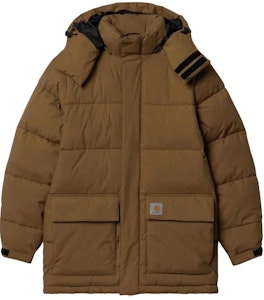 カーハート WIP ブラウン ソリッド リラックスフィット ジップアップ フーディ ジャケット. I032267-1CN-XX Order カーハート WIP ブラウン ソリッド リラックスフィット ジップアップ フーディ ジャケット. I032267-1CN-XX