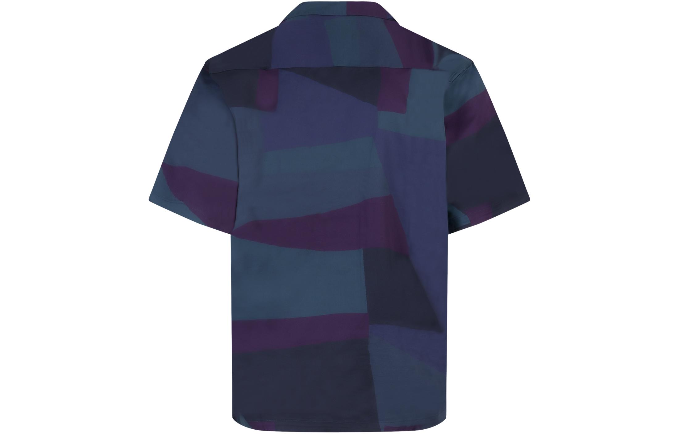 Lookbook Carhartt WIP  Colorblock Polo Shirt Blue Short Sleeve I030040-0PE-XX