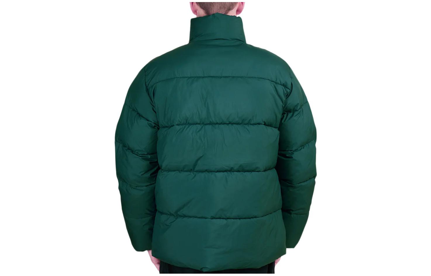 Carhartt WIP  Green Cotton Jacket with Logo Print and Drop Shoulder Design i030822-19j-xx 圖 4