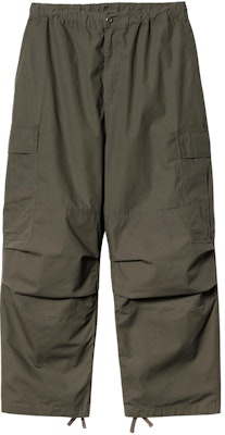 Carhartt WIP Green Relaxed Cargo Pants with Zipper Fly and Square Label. I032967-63-02 Buy Carhartt WIP Green Relaxed Cargo Pants with Zipper Fly and Square Label. I032967-63-02