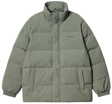 칼하트 WIP 그린 집업 스탠드 칼라 코튼 재킷 I029450-0FY Buy 칼하트 WIP 그린 집업 스탠드 칼라 코튼 재킷 I029450-0FY