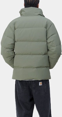 칼하트 WIP 그린 집업 스탠드 칼라 코튼 재킷 I029450-0FY Purchase 칼하트 WIP 그린 집업 스탠드 칼라 코튼 재킷 I029450-0FY