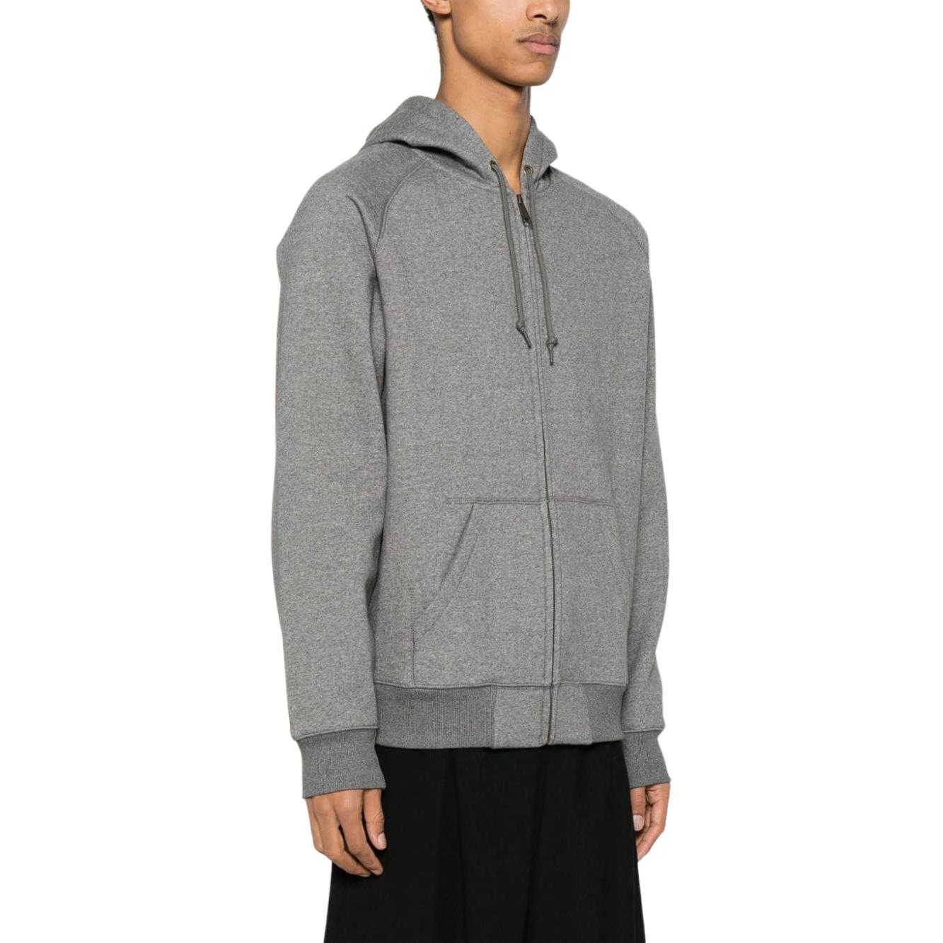 Carhartt WIP  Grey Zip-Up Cotton Jacket with Gold Logo. I033664-00C-XX 圖 5