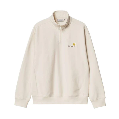 Carhartt WIP Logo Crewneck Sweatshirt Off-White Long Sleeve. I027014-05-XX