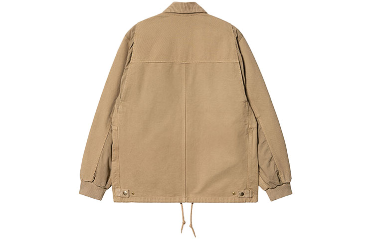Carhartt WIP  Logo Shirt Jacket Multi-Pocket Solid Khaki Color I030439-07E-GD 圖 4