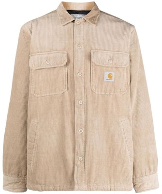 Carhartt WIP Long Sleeve Corduroy Jacket Khaki with Logo Patch. I028827-G1-XX Buy Carhartt WIP Long Sleeve Corduroy Jacket Khaki with Logo Patch. I028827-G1-XX