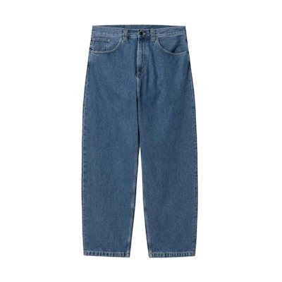 Carhartt WIP Loose Fit High-Waisted Straight Jeans Blue I031246-01-12