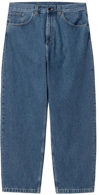 Carhartt WIP 宽松高腰直筒牛仔裤 蓝色 I031246-01-12 Order Carhartt WIP 宽松高腰直筒牛仔裤 蓝色 I031246-01-12