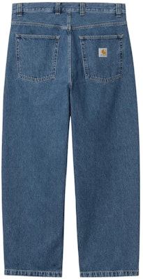 Carhartt WIP 宽松高腰直筒牛仔裤 蓝色 I031246-01-12 Lookbook Carhartt WIP 宽松高腰直筒牛仔裤 蓝色 I031246-01-12