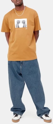 Carhartt WIP 宽松高腰直筒牛仔裤 蓝色 I031246-01-12 Shop Carhartt WIP 宽松高腰直筒牛仔裤 蓝色 I031246-01-12