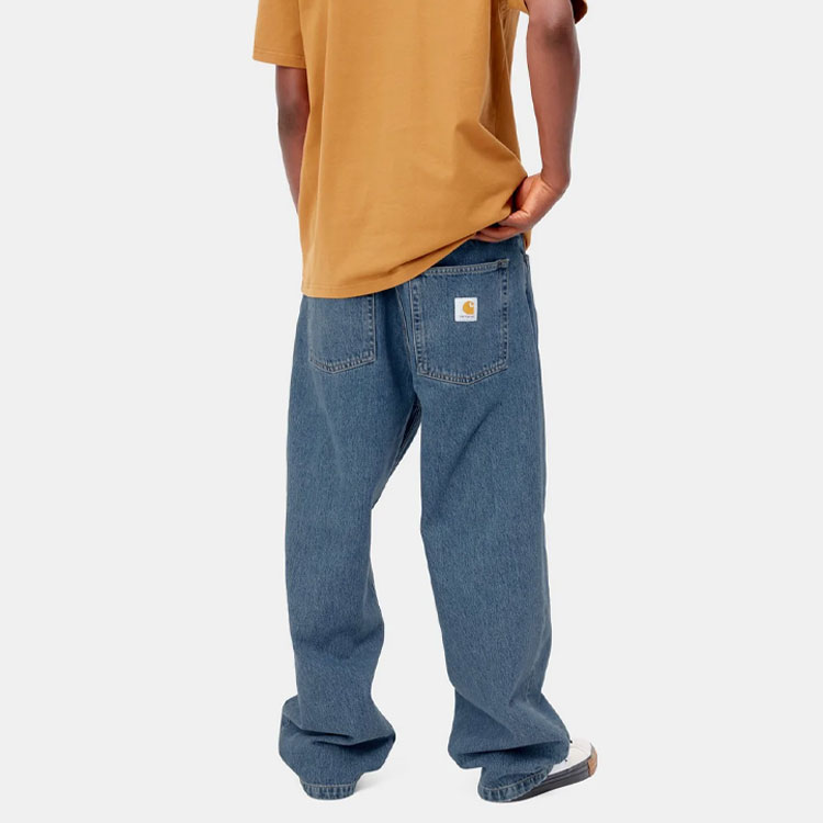 Purchase Carhartt WIP 宽松高腰直筒牛仔裤 蓝色 I031246-01-12