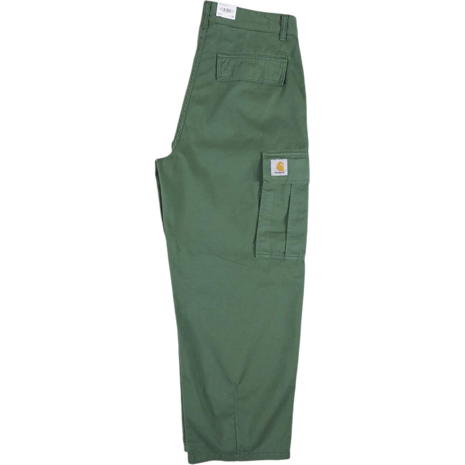 Lookbook Carhartt WIP Celana Kerja Loose Fit Low-Rise Hijau I031218-29N-GD