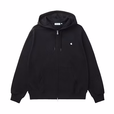Carhartt WIP Loose Fit Zip-Up Hoodie CHXJKA221060M