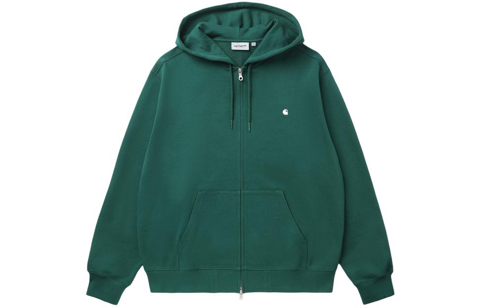 Shop 칼하트 WIP 루즈 핏 지퍼 업 후디 CHXJKA221060M