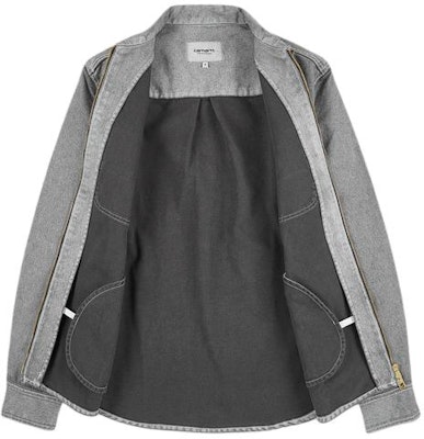 칼하트 WIP 루즈핏 집업 워크 자켓 그레이 I032369-1TV-06 Lookbook 칼하트 WIP 루즈핏 집업 워크 자켓 그레이 I032369-1TV-06