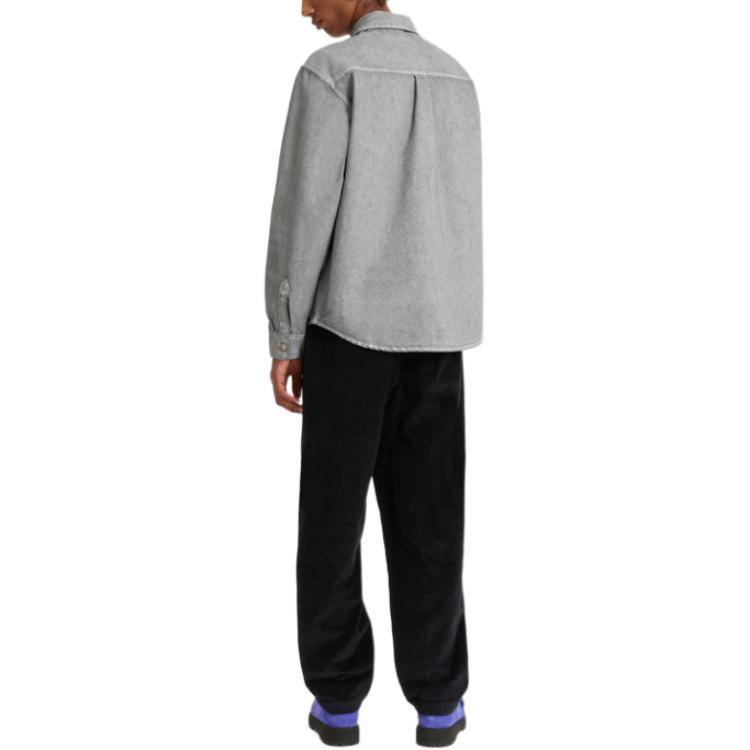 Purchase 칼하트 WIP 루즈핏 집업 워크 자켓 그레이 I032369-1TV-06