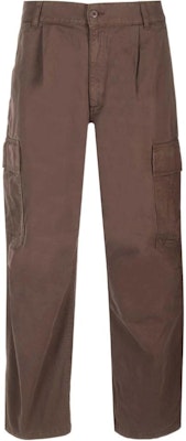 칼하트 WIP 루즈핏 지퍼 스트레이트 캐주얼 바지 브라운. I031218-BV-GD Order 칼하트 WIP 루즈핏 지퍼 스트레이트 캐주얼 바지 브라운. I031218-BV-GD