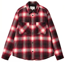 Carhartt WIP Plaid Button-Up Long Sleeve Casual Shirt I032209-1PN-XX Carhartt WIP Plaid Button-Up Long Sleeve Casual Shirt I032209-1PN-XX