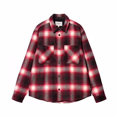 Carhartt WIP Plaid Button-Up Long Sleeve Casual Shirt I032209-1PN-XX