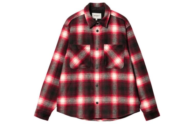 Order Carhartt WIP  Plaid Button-Up Long Sleeve Casual Shirt I032209-1PN-XX