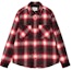 Order Carhartt WIP Plaid Button-Up Long Sleeve Casual Shirt I032209-1PN-XX