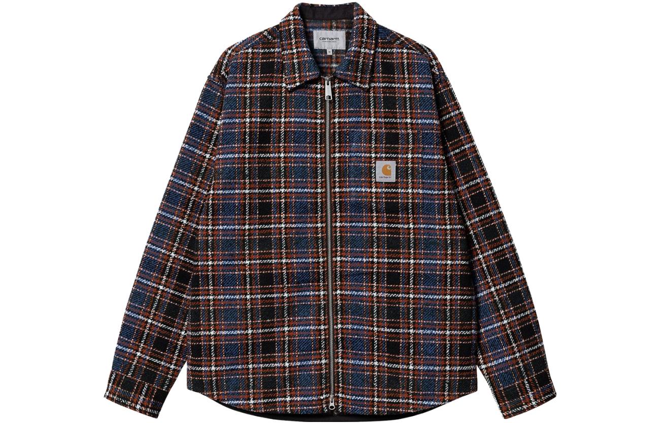 Carhartt WIP  Plaid Flannel Shirt Jacket Multicolor. I032213
