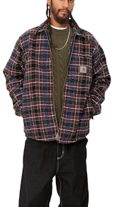 Carhartt WIP 多色格纹法兰绒衬衫夹克. I032213 Shop Carhartt WIP 多色格纹法兰绒衬衫夹克. I032213