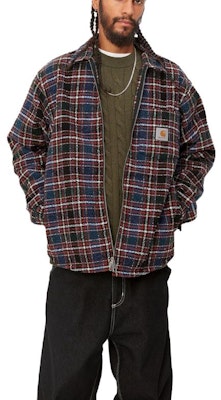 Carhartt WIP Kemeja Jaket Flanel Kotak-Kotak Multicolor. I032213 Shop Carhartt WIP Kemeja Jaket Flanel Kotak-Kotak Multicolor. I032213