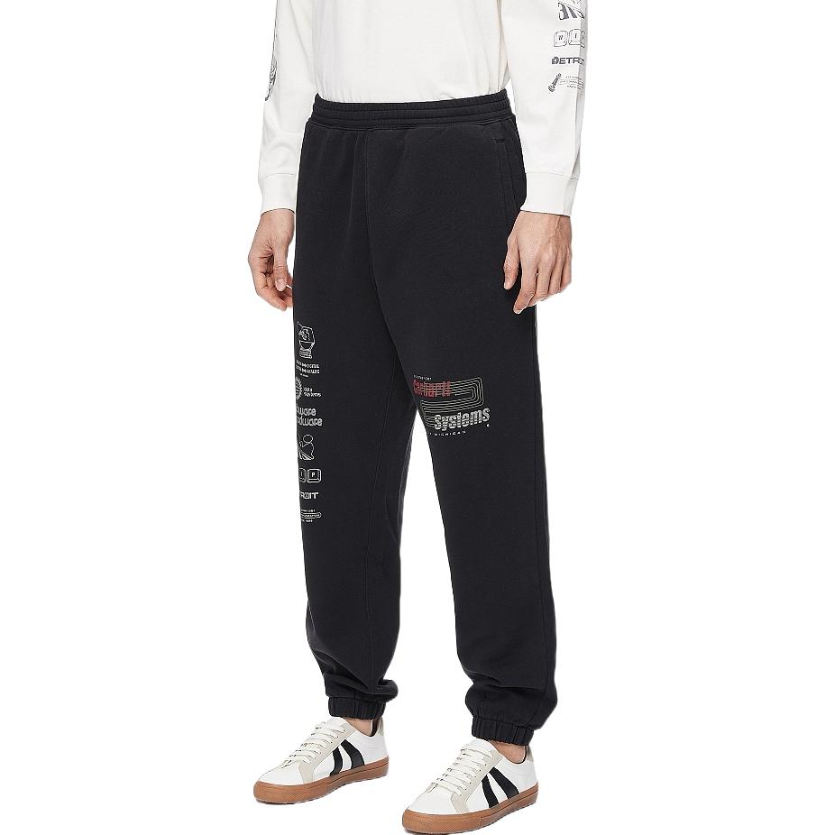 Details for Carhartt WIP Seluar Jogger Bercetak Relaxed Fit Straight-Leg Mid-Rise. CHXPTI029579H
