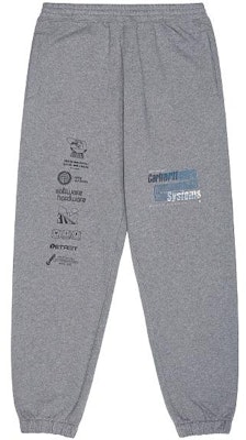 Carhartt WIP Seluar Jogger Bercetak Relaxed Fit Straight-Leg Mid-Rise. CHXPTI029579H Sizing Carhartt WIP Seluar Jogger Bercetak Relaxed Fit Straight-Leg Mid-Rise. CHXPTI029579H
