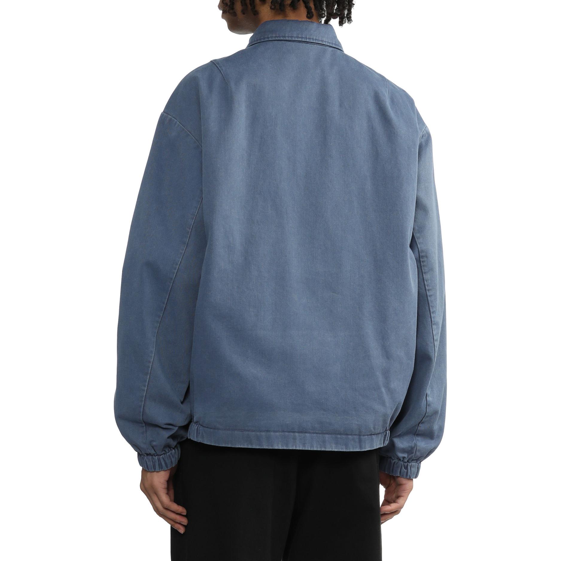 Purchase Carhartt WIP Jaket Zip-Up Lencana Boleh Balik Biru Lengan Panjang Lelaki CHXJKA241001MNYX