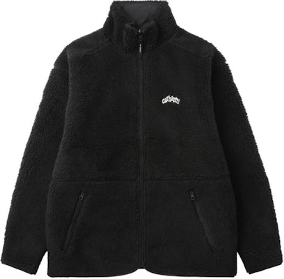 Carhartt WIP 黑色愛心字母刺繡雙面穿羊毛外套 CHXJKA242008N-BKX Order Carhartt WIP 黑色愛心字母刺繡雙面穿羊毛外套 CHXJKA242008N-BKX