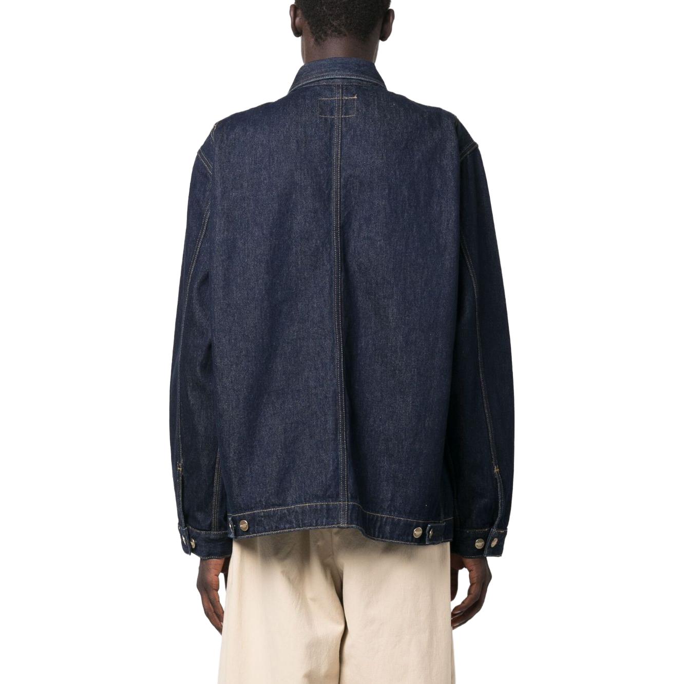 Purchase Carhartt WIP  Single-Breasted Long Sleeve Jacket Blue. I0321050102