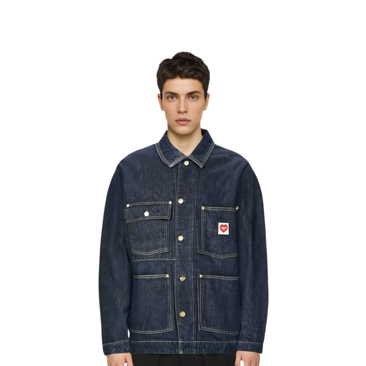 Details for Carhartt WIP  Single-Breasted Long Sleeve Jacket Blue. I0321050102