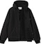 Shop Carhartt WIP Chaqueta Sudadera Negra con Cremallera y Manga Larga. I023083-89-60