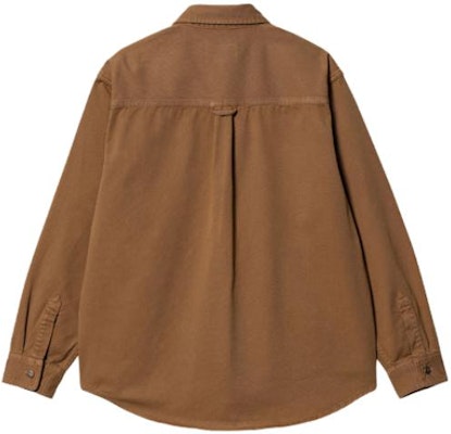 Carhartt WIP Solid Button-Up Long Sleeve Shirt Dark Khaki. I032111-HZ-GD Lookbook Carhartt WIP Solid Button-Up Long Sleeve Shirt Dark Khaki. I032111-HZ-GD