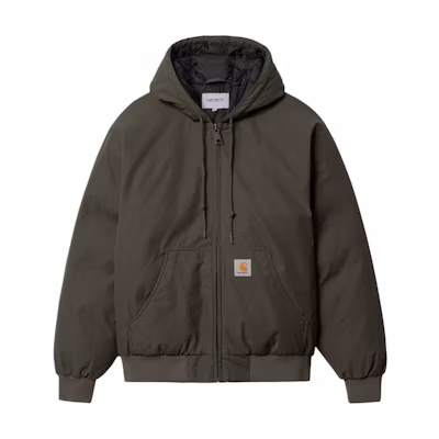 Carhartt WIP Solid Color Hoodie Jacket Green I032828-63-XX