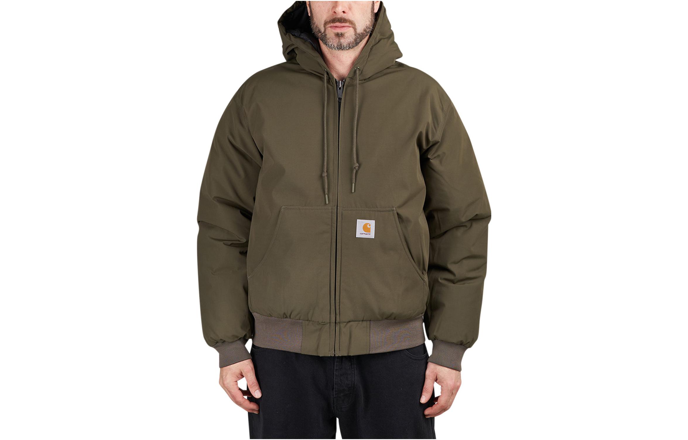 Order 칼하트 WIP 솔리드 컬러 후디 재킷 그린 I032828-63-XX