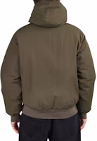 Shop Carhartt WIP 素色連帽外套 綠色 I032828-63-XX