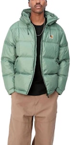 カーハート WIP ソリッドカラー ジップフーディジャケット グリーン A232004-0FP-XX Lookbook カーハート WIP ソリッドカラー ジップフーディジャケット グリーン A232004-0FP-XX