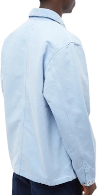 Carhartt WIP Solid Pocket Button-Up Long Sleeve Shirt Blue I026480-1HF-FH Shop Carhartt WIP Solid Pocket Button-Up Long Sleeve Shirt Blue I026480-1HF-FH