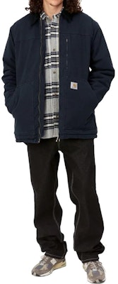 Chaqueta Carhartt WIP Azul Marino con Cremallera y Cuello Split I031227-0DI-02 Purchase Chaqueta Carhartt WIP Azul Marino con Cremallera y Cuello Split I031227-0DI-02