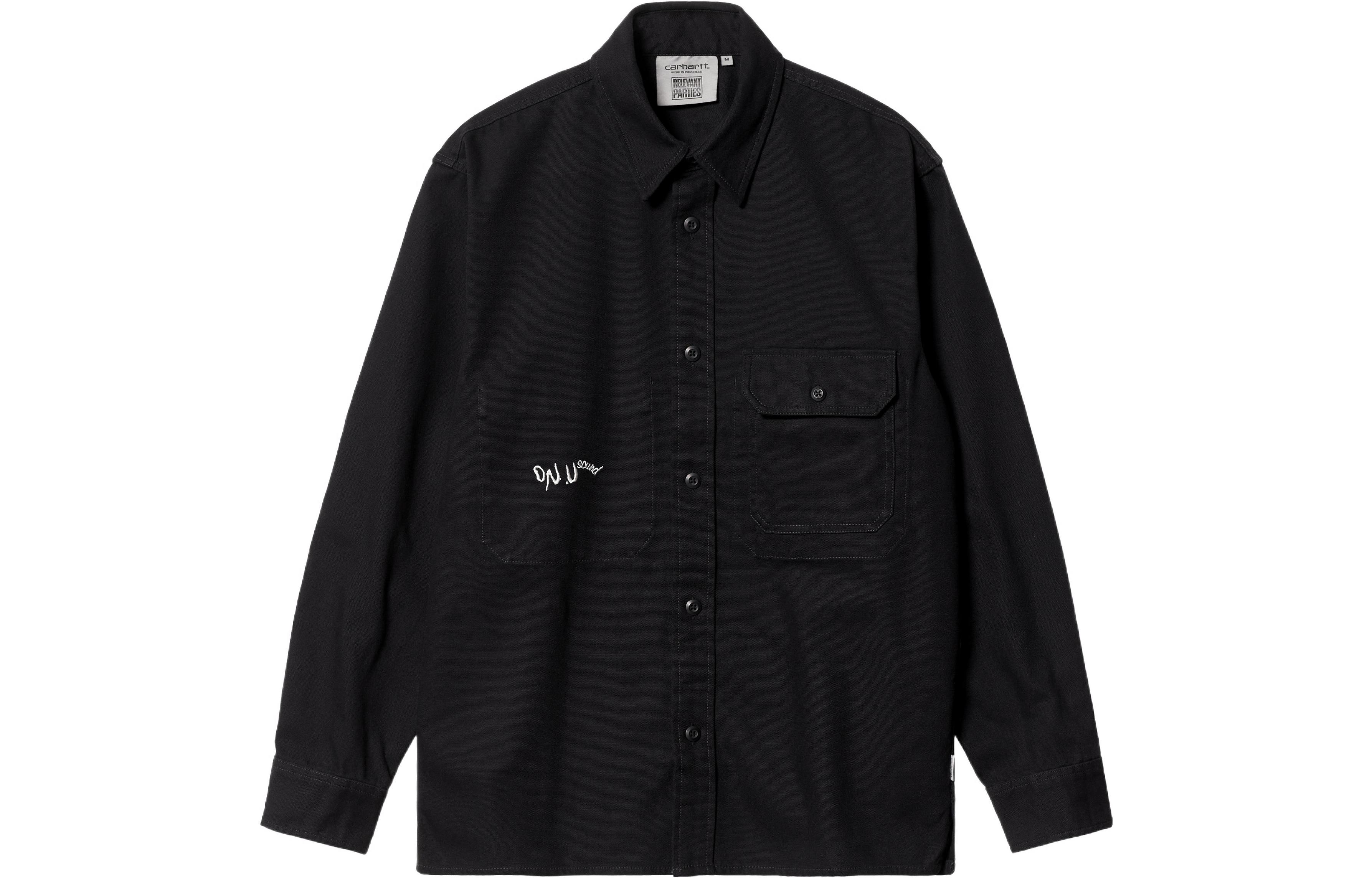 Carhartt WIP  SS22 Black Shirt Collar Jacket. I030740-89-XX 圖 3