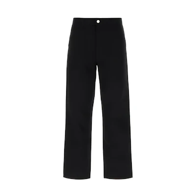 Carhartt WIP Straight-Cut Mid-Rise Black Denim Jeans I0314973-289-01